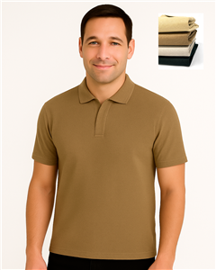 5445 - Chomba Importada Panal Cuello V 